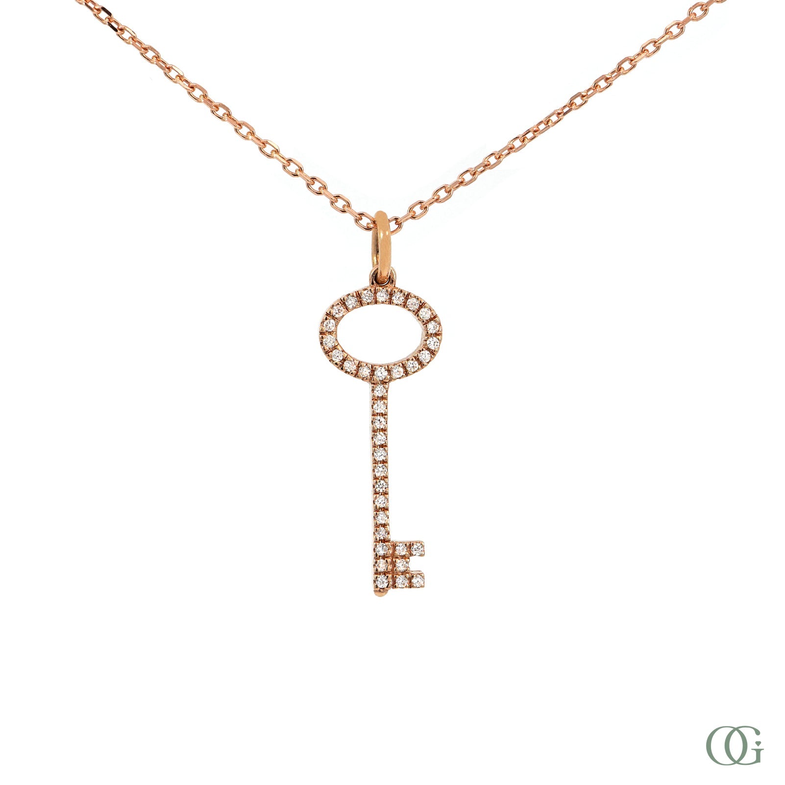 Key Glow Lab Grown Diamond Pendant