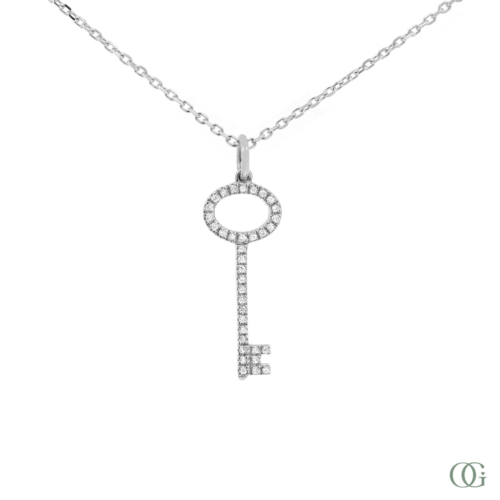 Key Glow Lab Grown Diamond Pendant