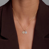 Sparkling Square Lab Grown Diamond Pendant (0.20 CTW)